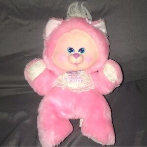 Magic Bottle Kitty 1991 Tyco Vinyl face Plush